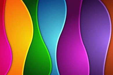 Wallpapers Colors, Rainbow, Abstract, Waves