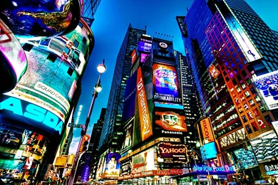 Times Square Night Wallpapers Hd Wallpapers