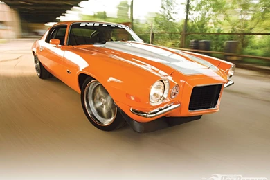 1970 Chevy Camaro Hot Rod Muscle Cars Wallpapers