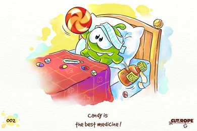 Candy Gaming: Cut The Rope: Funny Wallpapers [Part 1]