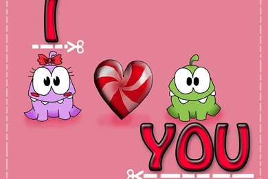 Cut The Rope Valentine Card By WhiteArcticWolf On DeviantArt