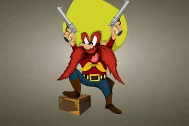 HD Backgrounds Yosemite Sam Looney Tunes Guns Cartoon Character ...