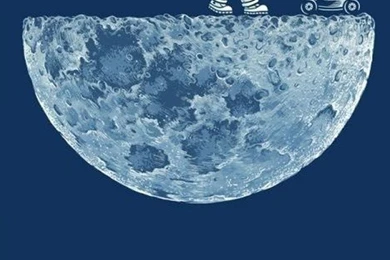 Funny Astronaut Plow Farming Earth Planet iPhone 6 Wallpapers ...