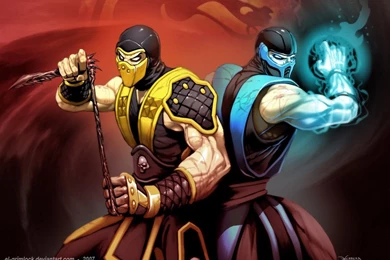 SCORPION.....SUBZERO.... By El grimlock On DeviantArt