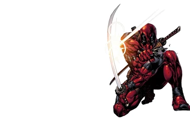 Deadpool Wade Wilson, Marvel Comics, Marvel, White Backgrounds ...
