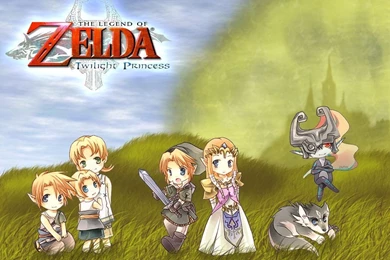 Chibi Zelda TP Wallpapers Day By Hikari koi On DeviantArt