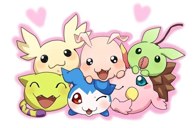 Download Digimon Chibi Color Veemon Wallpapers 846x661