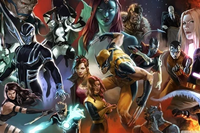 X Men Characters HD Desktop Wallpapers : High Definition : Mobile