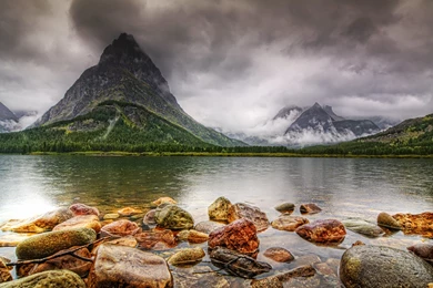 We Have A Demand Problem, Swiftcurrent Lake Rain Storm Wallpapers ...