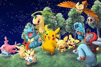 Pokemon Light Art Wallpapers Hd [Your Popular HD Wallpaper]