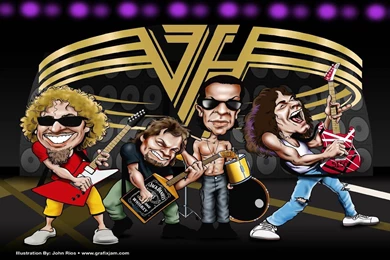 Van Halen Heavy Metal Music Wallpapers