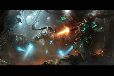 Kerrigan Battles Protoss High 1920x1080 Wallpapers, 1920x1080 ...