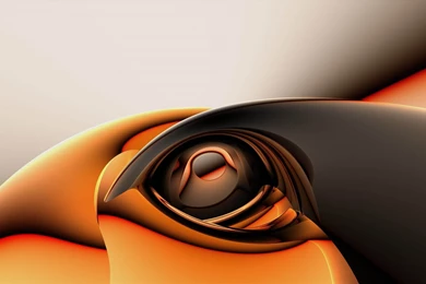 Abstract Creation In Orange And Black Wallpapers HD