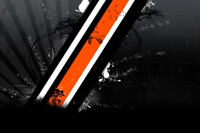 Black White And Orange