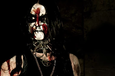 Download Wallpapers 3840x1200 Gorgoroth, Blood, Cross, Guitar, Look ...