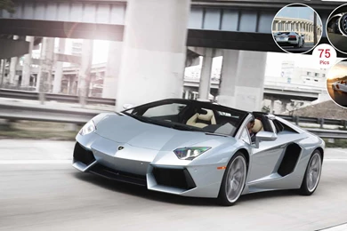 2014 Lamborghini Aventador LP 700 4 Roadster   Front