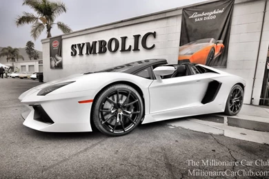 Lamborghini Aventador LP700 4 Roadster White Blanche Italian ...