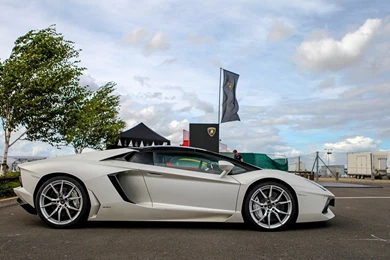 Lamborghini Aventador LP700 4 Roadster White Blanche Italian ...