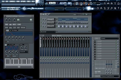 FL Studio 9 Skin Cyan Neon By ST4RLYTE On DeviantArt