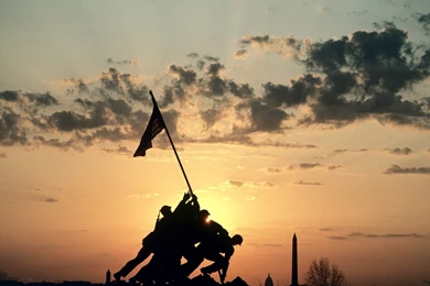 Miscellaneous: U.S.M.C. Memorial Arlington Virginia, Picture Nr. 16112