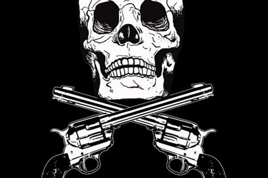 Skull And Guns By Altsy On DeviantArt