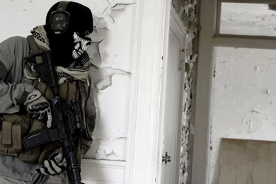 Dark Anarchy Warrior Soldiers Weapons Guns Skulls Uniforms People ...