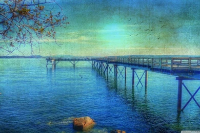 By The Sea Vintage Backgrounds HD Desktop Wallpapers : Widescreen ...