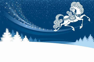 Winter Snow Horse Wallpapers