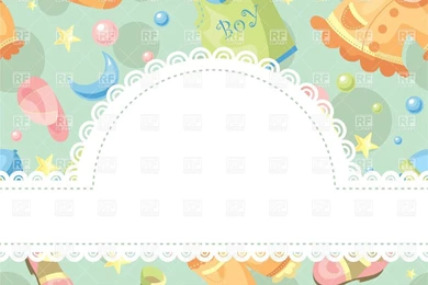 Backgrounds With Baby Clothing And Accessories   Frame With Lace ...