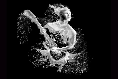 Liquid Guitar Player Wallpapers Free Wide HD Wallpapers