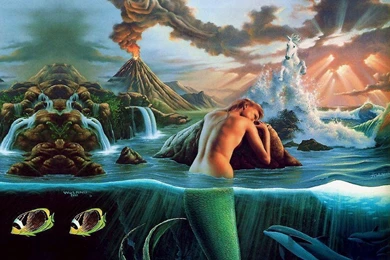 Beautiful Mermaids 17 Desktop Backgrounds   Hivewallpaper.com