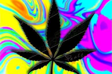 Peaceleaf Trippy By Vicarious13 On DeviantArt