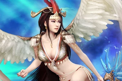 BEAUTIFUL ANGEL WALLPAPER   (