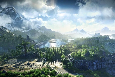 The Witcher 3: Wild Hunt Beautiful Landscape   1920x1080   Full HD ...