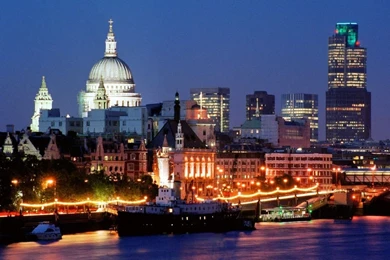 Buildings & City: London Skyline England, Picture Nr. 20596