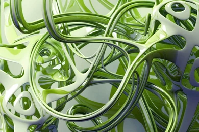 Green 3D Abstract Wallpapers Wallpapers   HD Wallpapers 77978