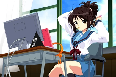 383 The Melancholy Of Haruhi Suzumiya HD Wallpapers