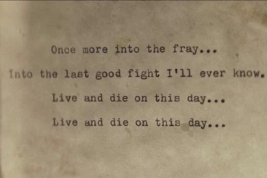 Once More Into The Fray : Wallpapers