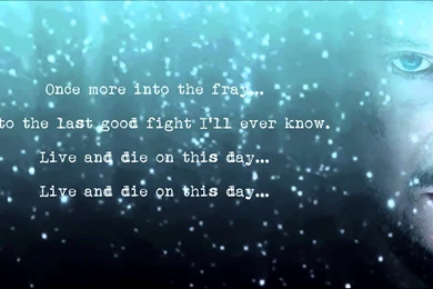 Once More Into The Fray   YouTube