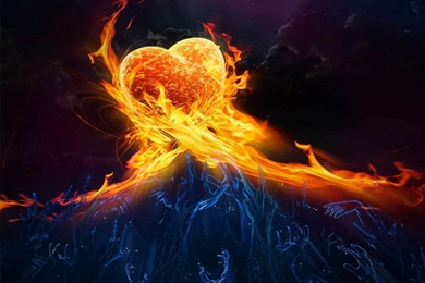 BLACK AND RED FIRE HD WALLPAPERS