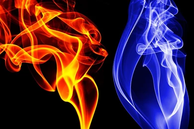 Wallpapers Black, Fire, Ice, Fire And Ice.