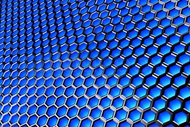 3d Illustration Of Blue Technology Backgrounds