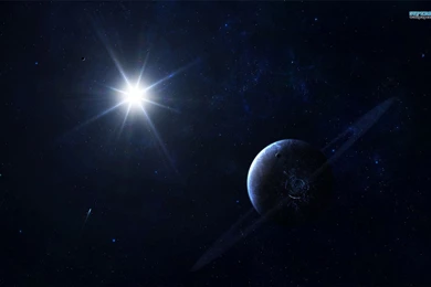 Shining Star In Space Wallpapers   Fantasy Wallpapers