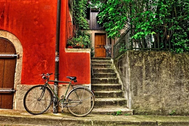 Green Bicycle Wallpapers