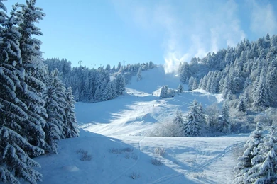 Ski Track 1920 X 1080 Wallpapers