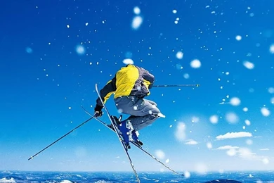 Extreme Skiing iPad 1 & 2 Wallpapers