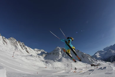 Ski Winter Flight Uhd Wallpapers   Ultra High Definition ...