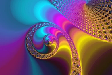 Peacock Fractal iPad Wallpapers Download