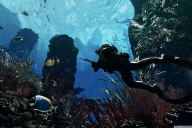 Call Of Duty Ghosts   Deep Underwater HD Desktop Wallpapers ...