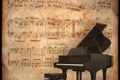Vintage Sheet Music Wallpapers